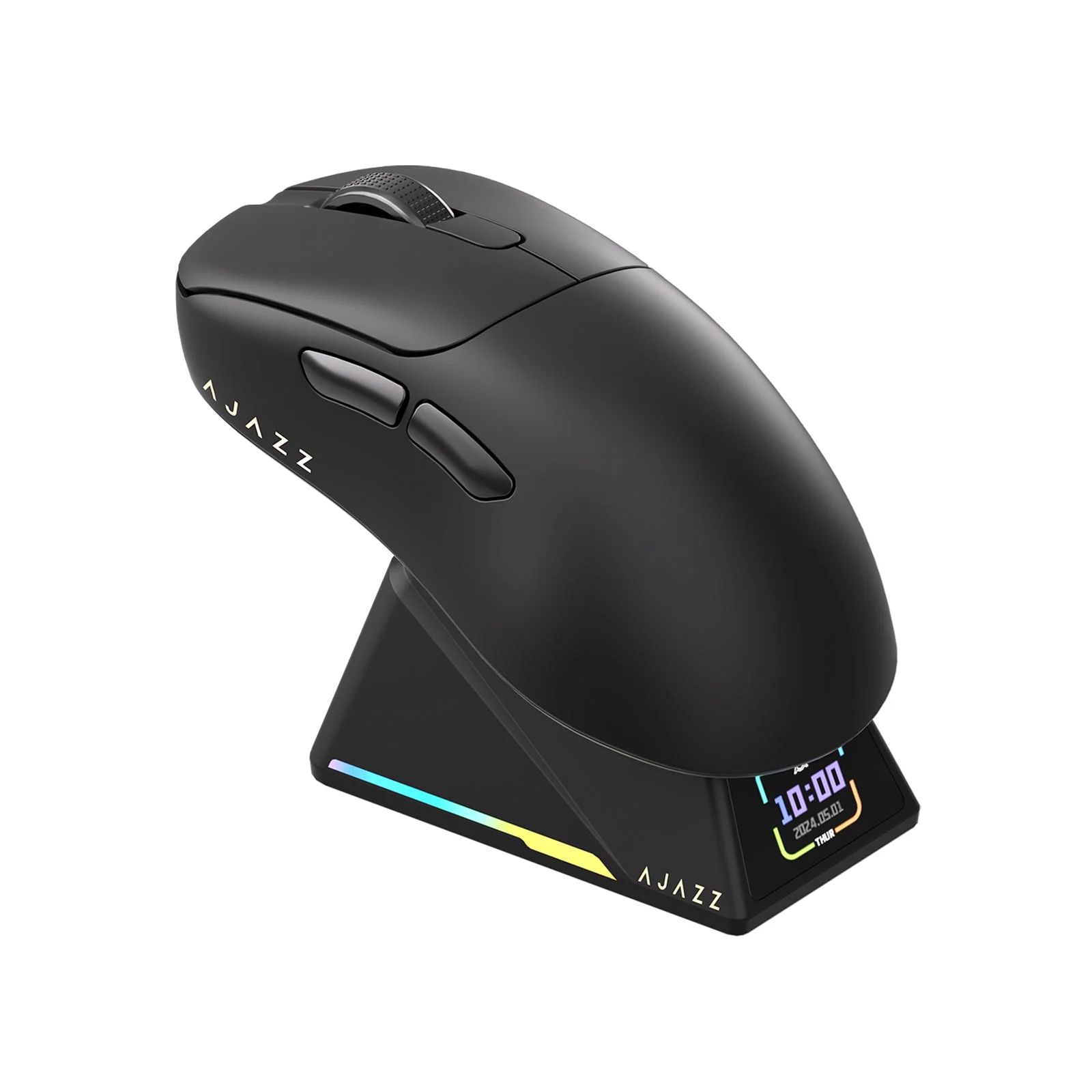 Мышь беспроводная игровая Ajazz AJ179PRO -3 Mod-Black-3395-8K Charging Dock Мышь беспроводная игровая Ajazz AJ179PRO -3 Mod-Black-3395-8K Charging Dock