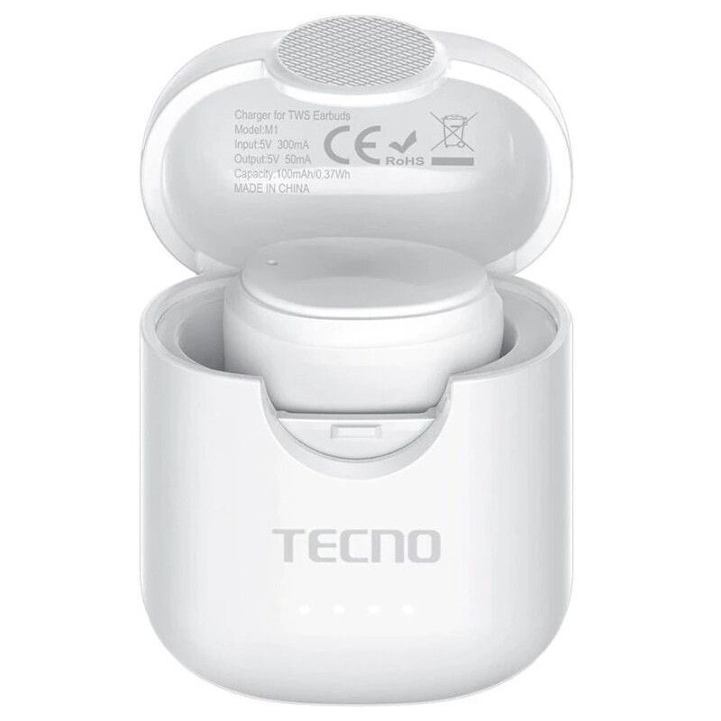 Навушники TWS Tecno Minipods M1 White (4895180759475) Навушники TWS Tecno Minipods M1 White (4895180759475)