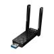Wi-fi адаптер Hoco HI34 USB 600Mbps 3dBi 2 антены чёрный