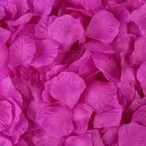Лепестки роз искусственные, упаковка 1000шт, Purple
