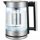 Электрочайник HOCO Kitchen high boron glass electric kettle HA01A |1.8L| silver