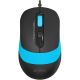 Мышь A4Tech Fstyler FM10 Black/Blue