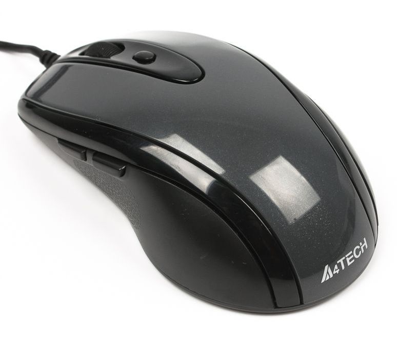 Мышь A4Tech N-708X Glossy Grey Мышь A4Tech N-708X Glossy Grey