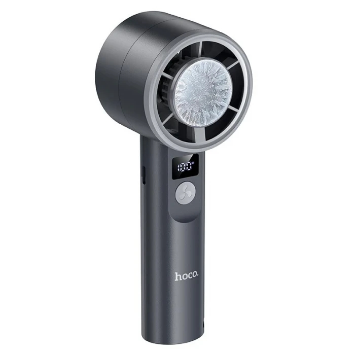 Вентилятор Hoco Ice pack series handheld fan HX612 |200 Levels, 60dB, 1-4h| black Вентилятор Hoco Ice pack series handheld fan HX612 |200 Levels, 60dB, 1-4h| black