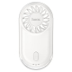Вентилятор Hoco ultra-thin pocket fan HX611 |3 Levels, 50dB, 1-2.5h| Milky white Вентилятор Hoco ultra-thin pocket fan HX611 |3 Levels, 50dB, 1-2.5h| Milky white