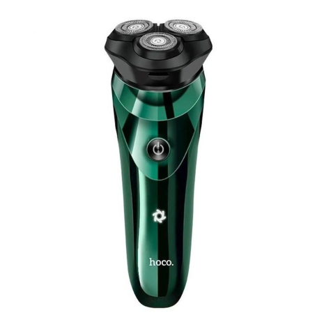 Електробритва Hoco electric razor with smart LED indicator DAR06 Plus IPX7 green