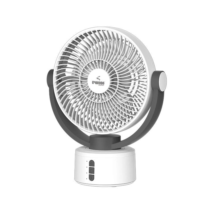 Настольный беспроводной вентилятор IW-8008-R 1500mAh с LED подсветкой white-grey Настольный беспроводной вентилятор IW-8008-R 1500mAh с LED подсветкой white-grey
