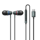 Наушники REMAX Type-C Metal Wired Earphone for Music & Call RM-660a grey Наушники REMAX Type-C Metal Wired Earphone for Music & Call RM-660a grey