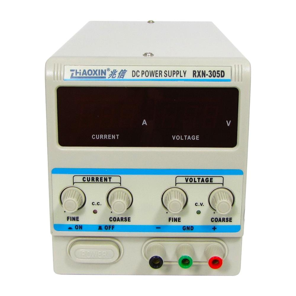 Блок питания лабораторный ZHAOXIN RXN-305D 30V 5A, трансформаторный, цифровая индикация Блок питания лабораторный ZHAOXIN RXN-305D 30V 5A, трансформаторный, цифровая индикация