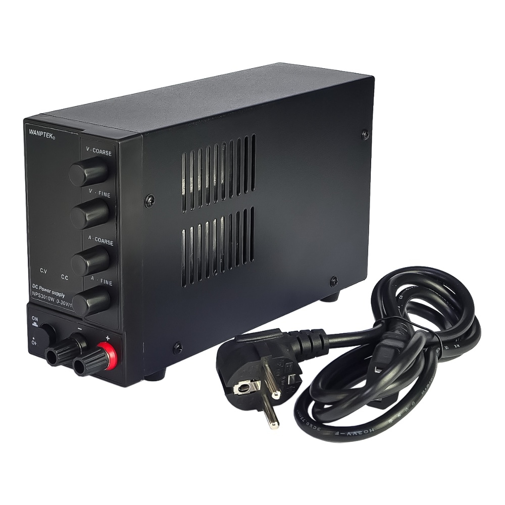 Блок питания лабораторный Wanptek NPS3010W, 30V 10A, импульсный, с цифровой индикацией (V/A/W) Блок питания лабораторный Wanptek NPS3010W, 30V 10A, импульсный, с цифровой индикацией (V/A/W)