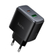 Зарядний пристрій Hoco C158A USB/ Type-C PD 45W black Зарядний пристрій Hoco C158A USB/ Type-C PD 45W black