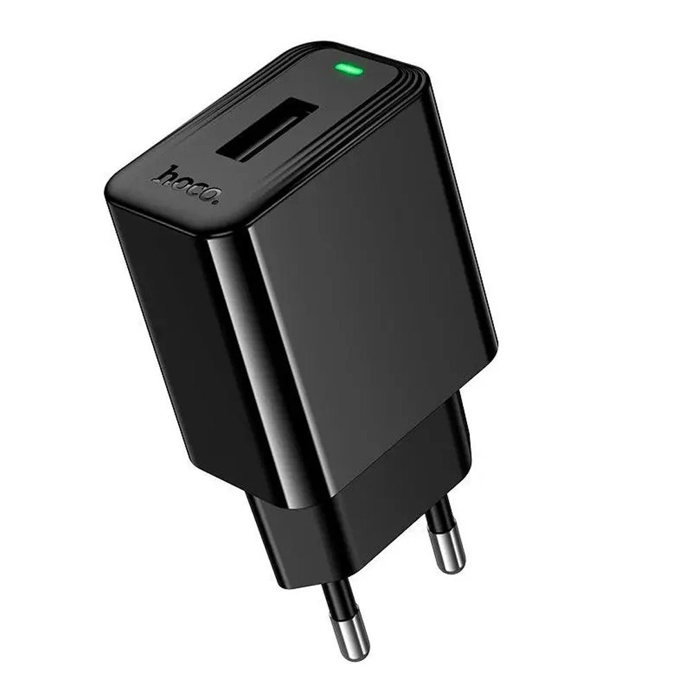 Сетевое зарядное устройство Hoco CS91A USB black Сетевое зарядное устройство Hoco CS91A USB black