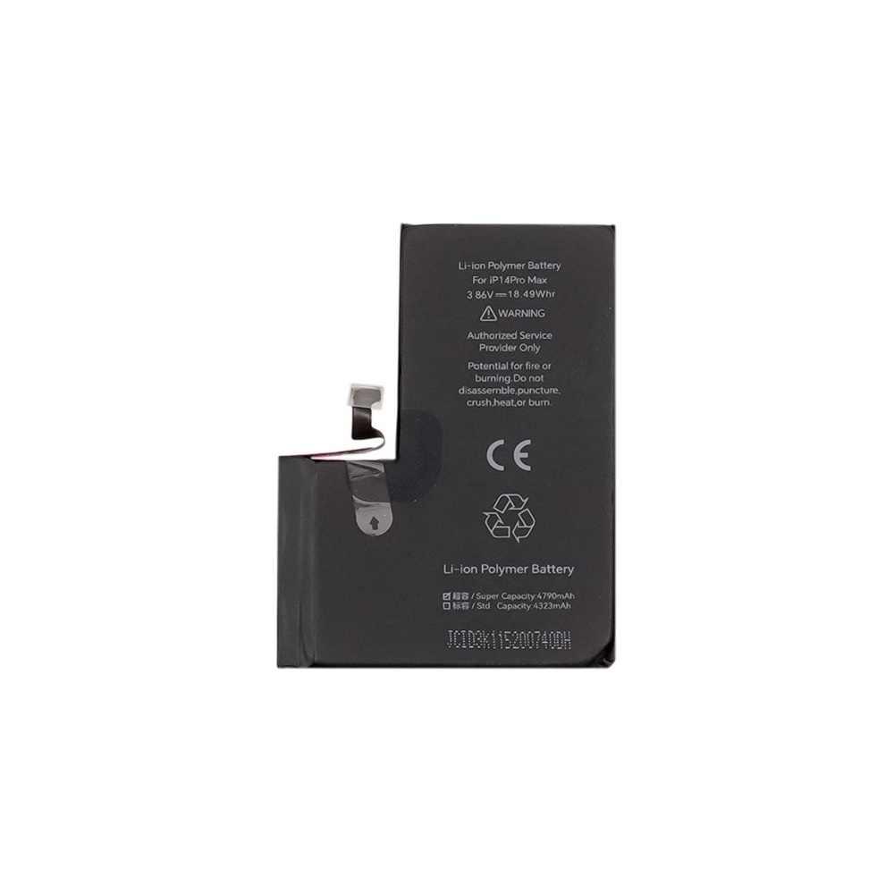 Аккумулятор JCID для Apple iPhone 14 Pro Max (4790mAh), усиленный (без ошибки) Аккумулятор JCID для Apple iPhone 14 Pro Max (4790mAh), усиленный (без ошибки)