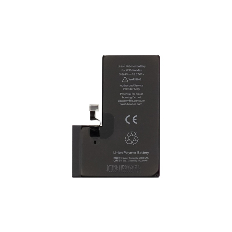 Аккумулятор JCID для Apple iPhone 15 Pro Max (4780mAh), усиленный (без ошибки)