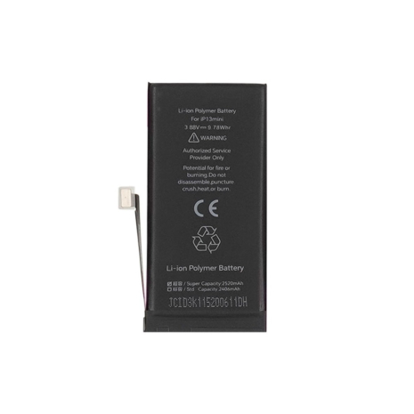 Аккумулятор JCID для Apple iPhone 13 Mini (2520mAh), усиленный (без ошибки)
