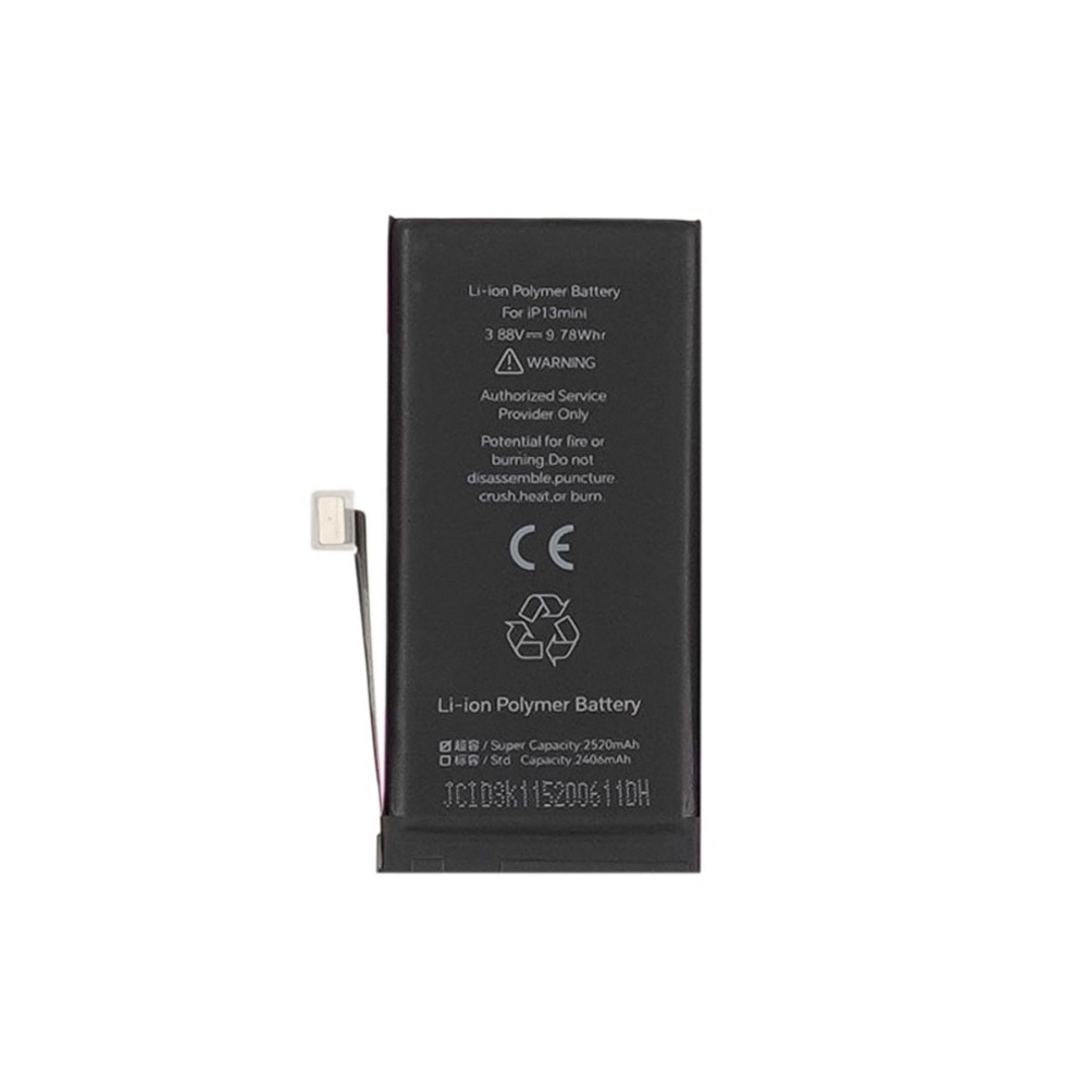 Аккумулятор JCID для Apple iPhone 13 Mini (2520mAh), усиленный (без ошибки) Аккумулятор JCID для Apple iPhone 13 Mini (2520mAh), усиленный (без ошибки)