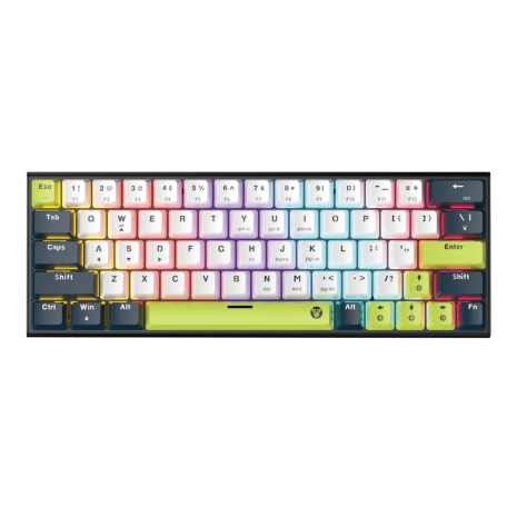 Клавиатура Игровая FANTECH ATOM63 MK874V2 Mori Red Switch Белый Клавиатура Игровая FANTECH ATOM63 MK874V2 Mori Red Switch Белый