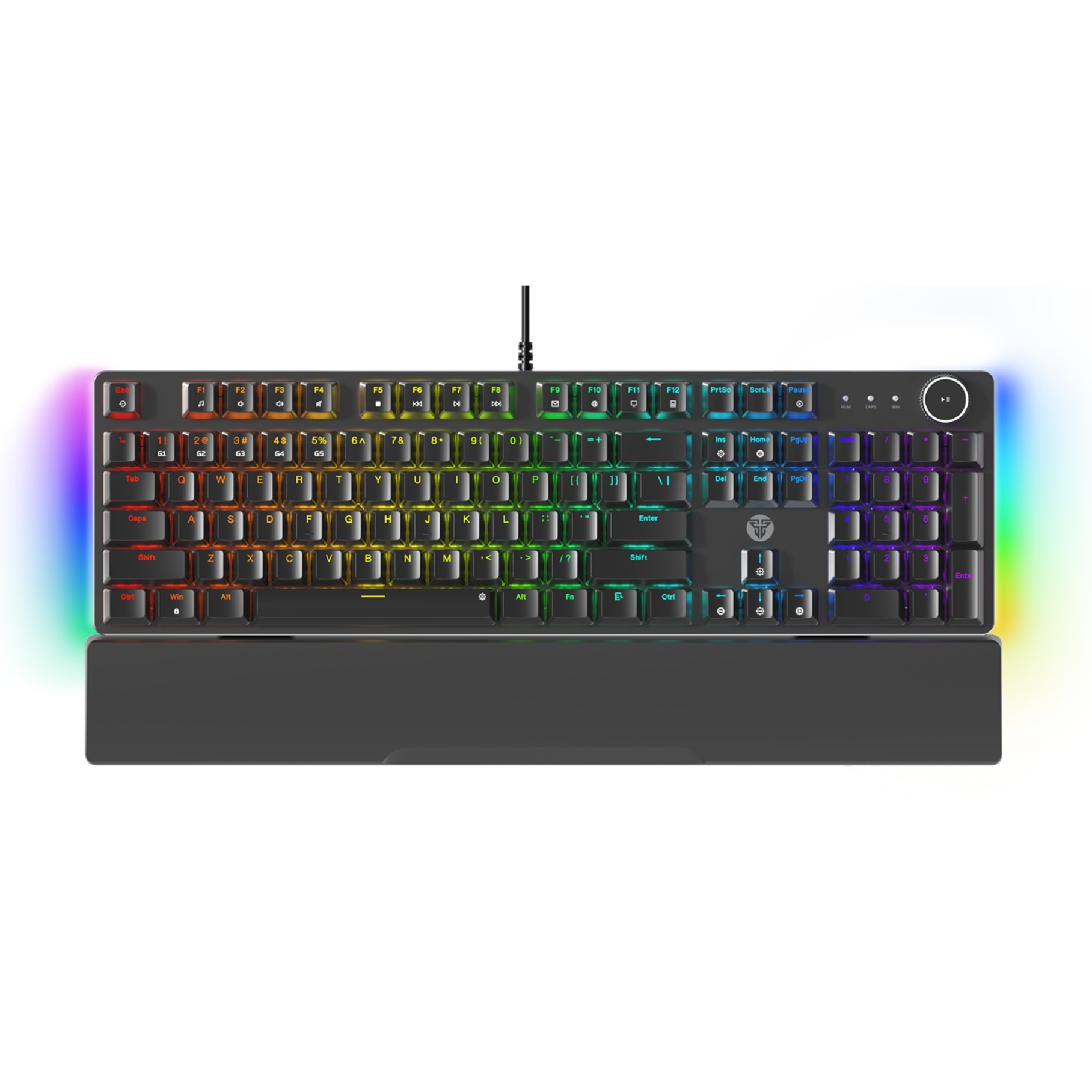 Клавиатура Игровая FANTECH MAXPOWER II MK894 Speed grey Switch Черный Клавиатура Игровая FANTECH MAXPOWER II MK894 Speed grey Switch Черный