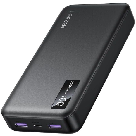 Power Bank Ugreen PB312 20000mah PD 20W LED Black (25683) UA UCRF