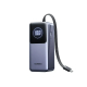 Power Bank Ugreen Nexode PB723 20000mah 130W Built-In USB-C Cable LED Gray (55365B) UA UCRF