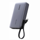 Power Bank Ugreen PB551 20000mah 145W Built-In USB-C Cable LED (55992B) Gray UA UCRF