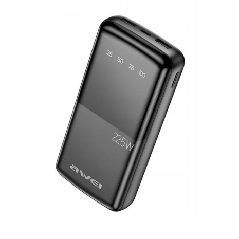 Power Bank Awei P13K 20000mAh PD 20W + QC22.5W Black UA UCRF