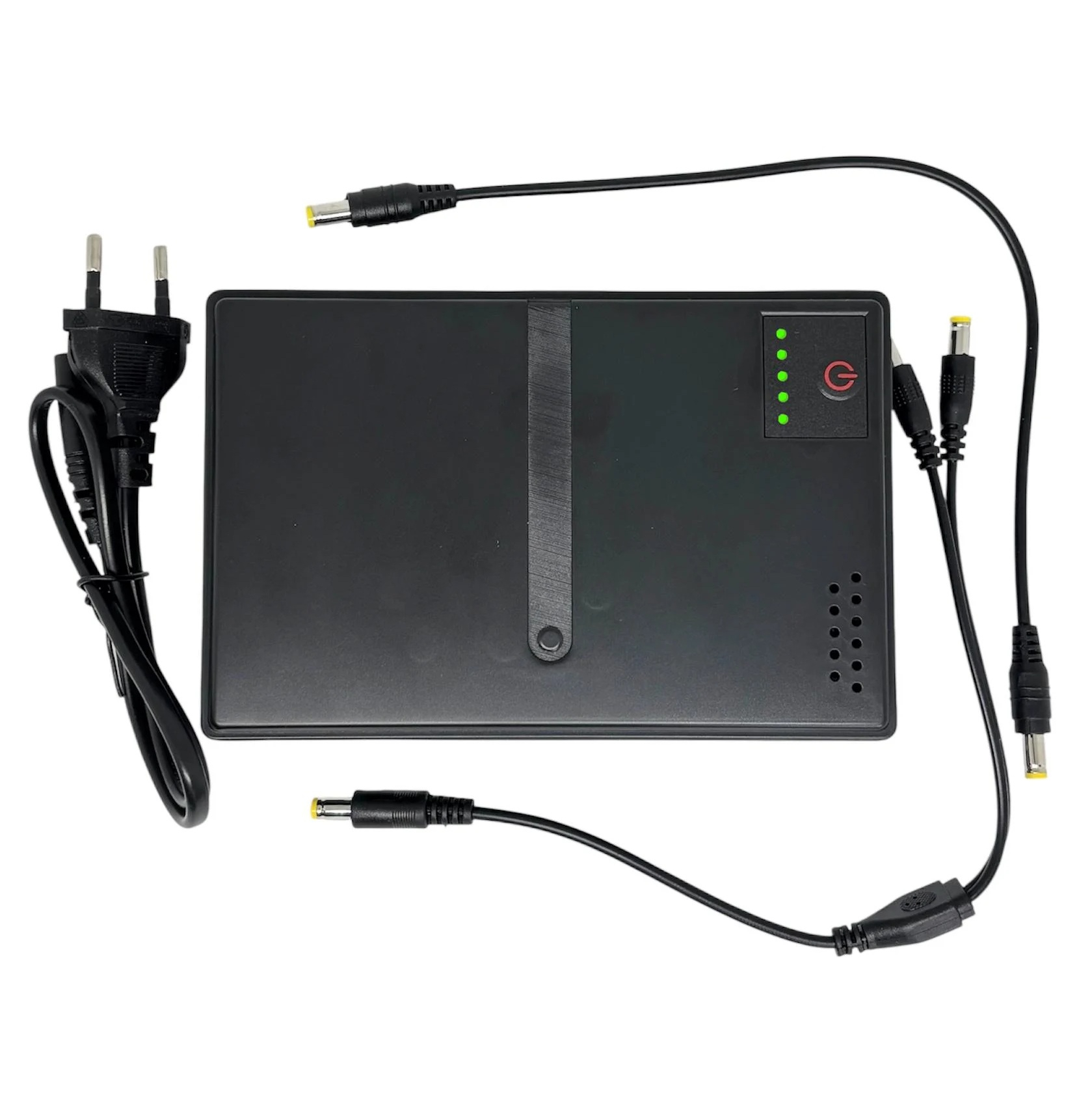 ДБЖ UPS DC1018L-D3 POE Type-C 9600mAh, під замінні АКБ 18650 4шт (В комплекті) D3 Black ДБЖ UPS DC1018L-D3 POE Type-C 9600mAh, під замінні АКБ 18650 4шт (В комплекті) D3 Black