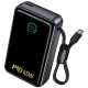 Повербанк HOCO Shine power bank with cable Q54 20000mAh |1C/1A, 45W/3A, PD/QC| grey