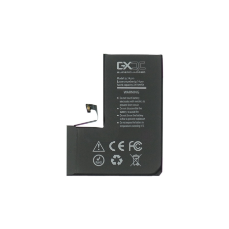 Аккумулятор GXQC Supercharged для Apple iPhone 14 Pro IC Original New (без ошибки), усиленный (3410 mAh) [Service Pack]
