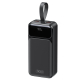 Повербанк XO PR298 65W 30000 mAh Black