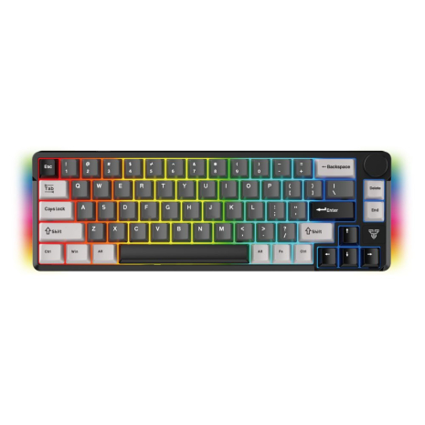 Клавиатура Игровая беспроводная Fantech ATOM PRO66 MK919 Blue Switch Черный