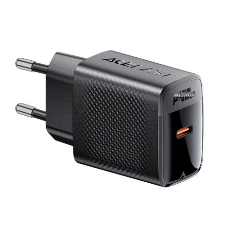 Сетевое зарядное устройство Acefast A102 Type-C PD30W черное Сетевое зарядное устройство Acefast A102 Type-C PD30W черное