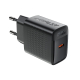 Сетевое зарядное устройство Acefast A104 Type-C PD25W черное Сетевое зарядное устройство Acefast A104 Type-C PD25W черное