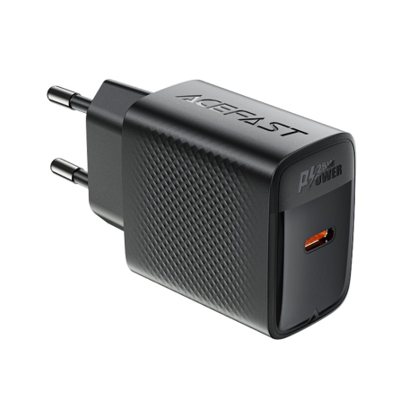 Сетевое зарядное устройство Acefast A104 Type-C PD25W черное Сетевое зарядное устройство Acefast A104 Type-C PD25W черное