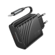 Сетевое зарядное устройство Hoco N57 Type-C PD + кабель Type-C black Сетевое зарядное устройство Hoco N57 Type-C PD + кабель Type-C black