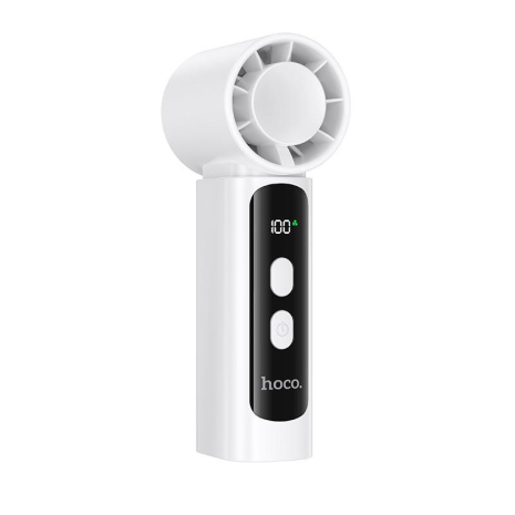 Вентилятор Hoco high speed handheld fan HX601 |100 Levels, 5h| white