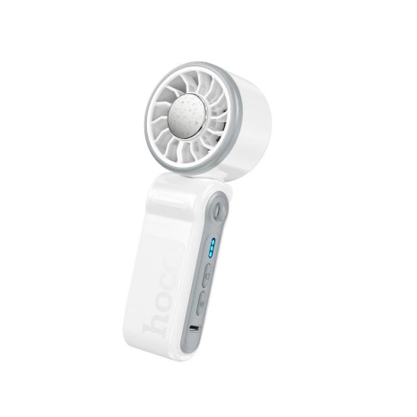 Вентилятор HOCO Ice pack series lightweight foldable fan HX604 |6.5h Max, 3 Levels, 60dB| white