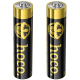 Alkaline battery HOCO JA2A |AAA, LR03, 1.5V| (2PCS) black
