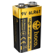 Alkaline battery HOCO JA9 |6LR61, 9V| black