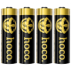 Alkaline battery HOCO JA1B |AA, LR6, 1.5V| (4PCS) black Alkaline battery HOCO JA1B |AA, LR6, 1.5V| (4PCS) black