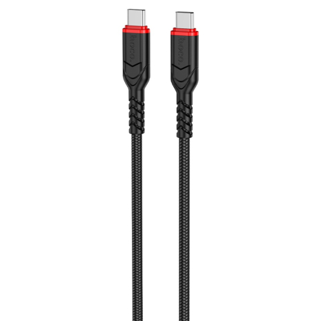 Кабель Hoco X59 Type-C to Type-C PD 60W 2m black