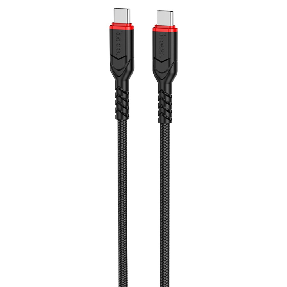 Кабель Hoco X59 Type-C to Type-C PD 60W 2m black Кабель Hoco X59 Type-C to Type-C PD 60W 2m black