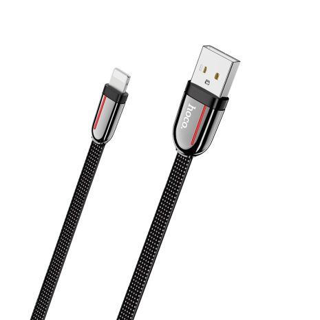 USB Кабель HOCO U74 USB - Lightning (1.2М) черный