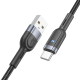 Кабель Hoco U117 USB to Type-C 1.2m чорний