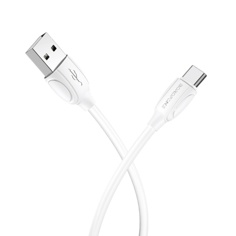 Кабель Borofone BX19 USB to Type-C 1m белый