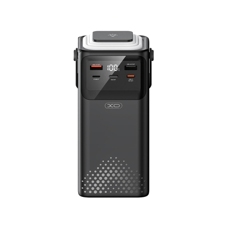 Повербанк XO PR286 PD20W+QC22.5W Four Cables + Lighting 50000mAh Black