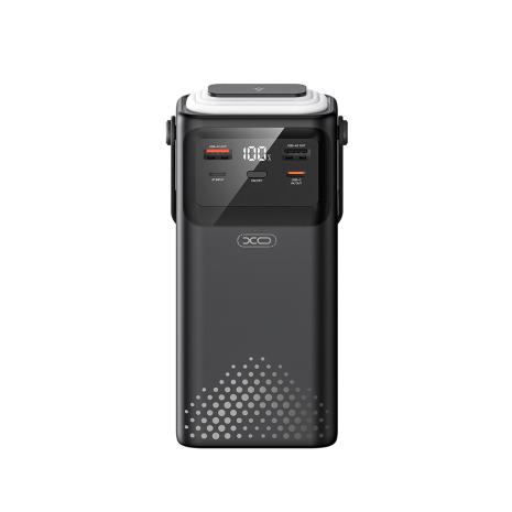 Повербанк XO PR285 PD20W+QC22.5W Four Cables + Lighting 30000mAh Black
