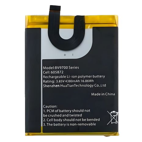 Аккумулятор для Blackview BV9700 / Pro BV9700 (605872) 4380 mAh [PRC Original] Гарантия 12 мес.